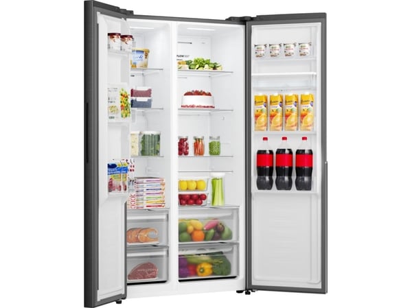 Gorenje NRS917E41BXWD side-by-side kjøleskap svart