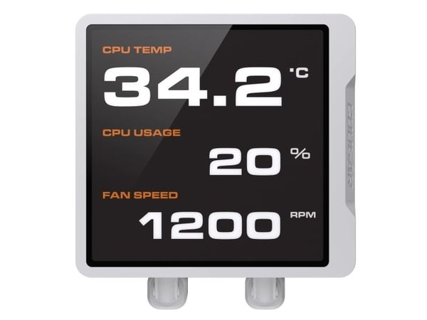 Vaizdo plokštė K COUGAR CPU vesijäähdytys Poseidon Vistek Pro 360,ARGB,Valkoinen