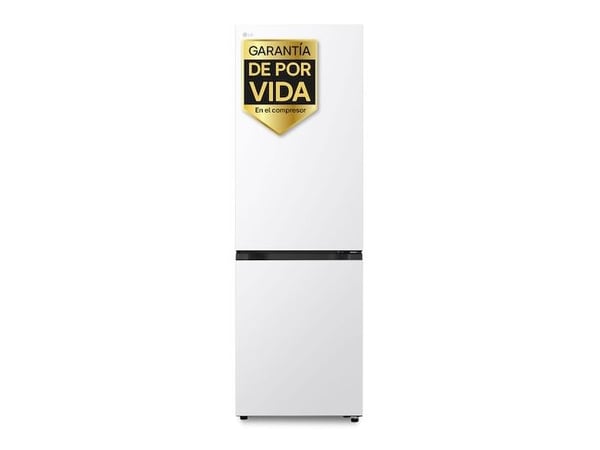 LG GBBSJ10ESW - Kjøleskap/fryser - bunnfryser - Wi-Fi - bredde: 59.7 cm - dybde: 67.4 cm - høyde: 186 cm - 333 liter - Klasse E - superhvit