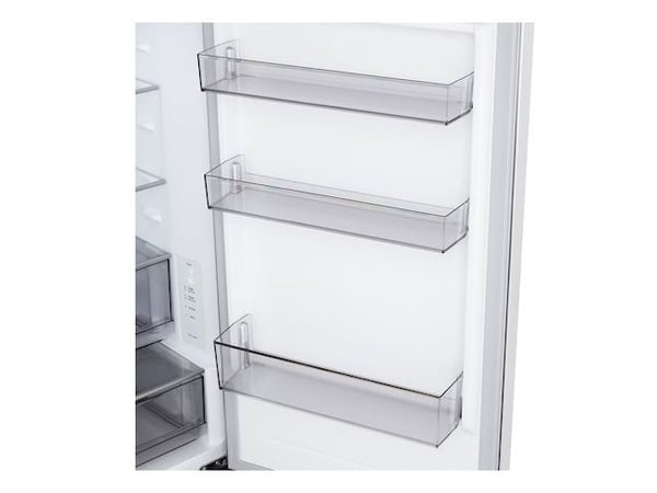 LG GBBSJ10ESW - Kjøleskap/fryser - bunnfryser - Wi-Fi - bredde: 59.7 cm - dybde: 67.4 cm - høyde: 186 cm - 333 liter - Klasse E - superhvit