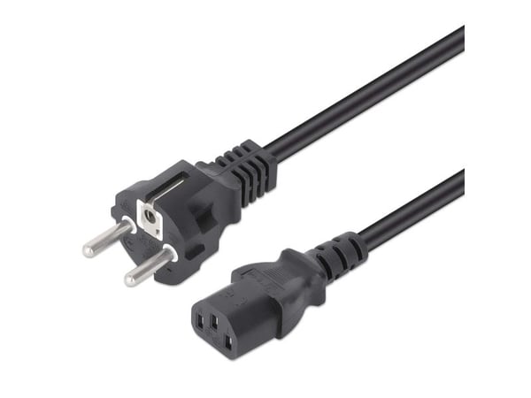 Manhattan 308700, 5 m, CEE7/7, IEC C13, H05VV-F3G, 250 V, 2,5 A
