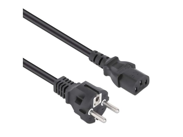 Manhattan 308700, 5 m, CEE7/7, IEC C13, H05VV-F3G, 250 V, 2,5 A