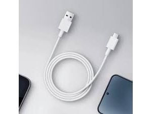 Xiaomi BHR087GGL, 1 m, USB A, USB C, USB 2.0, 0,48 Gbit/s, Valkoinen