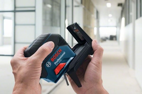 Bosch RM 1, Lasertasomittarin kiinnike, Musta, Lattia, Seinä, GLL 2-10, GCL 2-15, GCL 2-15 G, GCL 2-50