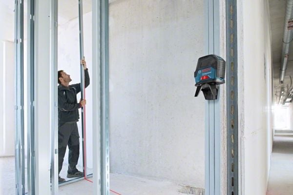 Bosch RM 1, Lasertasomittarin kiinnike, Musta, Lattia, Seinä, GLL 2-10, GCL 2-15, GCL 2-15 G, GCL 2-50