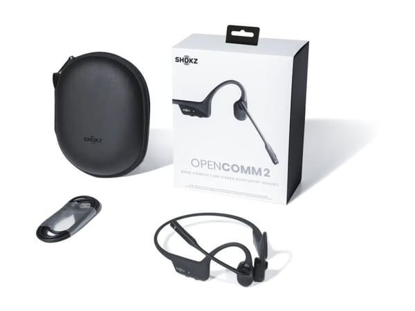 SHOKZ C120-AN-BK, Langaton, Toimisto/puhelukeskus, 35 g, Kuulokkeet, musta