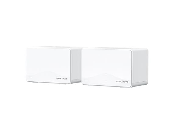 Mercusys Halo H25BE, Hvit, Innvendig lys, Mesh system, 650 m², Dobbelbånd (2.4 GHz / 5 GHz), Wi-Fi 7 (802.11be)
