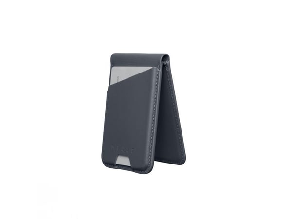 Mujjo Magsafe Leather Wallet Stand - Basalt Mujjo Magsafe Leather Wallet Stand - Basalt
