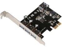 MicroConnect - USB-adapter - PCIe 2.0 - USB 3.0 x 3 + USB 3.0 (intern)