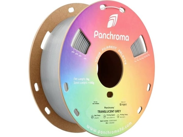 Polymaker Panchroma™ PLA Translucent 1,75 mm 1 kg - Transparantgrå