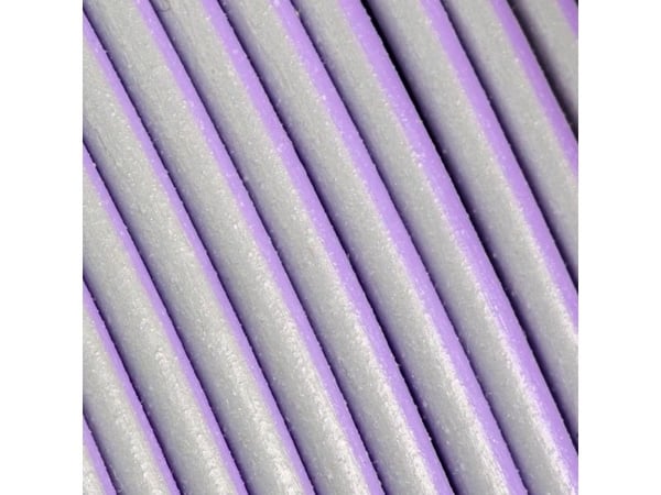 Polymaker Panchroma PLA Dual Matte 1,75 mm 1 kg - Foggy Violetinė (Pilkas-Violetinė)