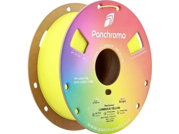 Polymaker Panchroma PLA Luminous 1,75 mm 1 kg - Luminous gul Polymaker Panchroma PLA Luminous 1,75 mm 1 kg - Luminous gul