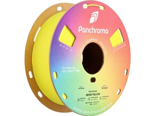 Polymaker Panchroma PLA Neon 1,75 mm 1 kg - neon gul Polymaker Panchroma PLA Neon 1,75 mm 1 kg - neon gul