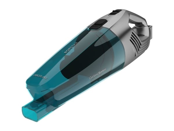 Cecotec Conga Popstar 1500 Animal DuoStick Easy, 2-i-1 stavstøvsuger, Uten pose, Svart, Sølv, Turkis, 0,8 l, Tørr, Syklonisk