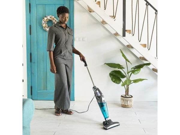 Cecotec Conga Popstar 1500 Animal DuoStick Easy, 2-i-1 stavstøvsuger, Uten pose, Svart, Sølv, Turkis, 0,8 l, Tørr, Syklonisk