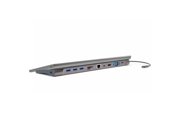 4smarts - Dokkingstasjon - USB-C - VGA, HDMI - 1GbE