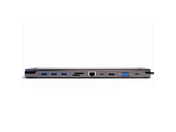 4smarts - Dokkingstasjon - USB-C - VGA, HDMI - 1GbE
