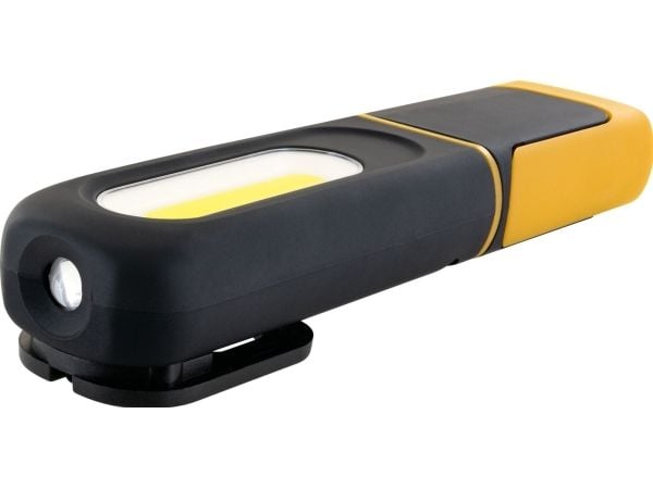 Schwaiger WLED0080, LED, IP43, Sort, Gult, Hengende arbeidslys
