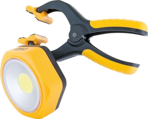 Schwaiger WLK250, 3 W, LED, IP20, Sort, Gult, Hengende arbeidslys