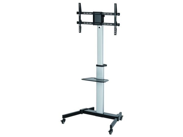 Techly ICA-TR 1546, 200 x 200 mm, 600 x 400 mm, -10 - 5°, 180°, aluminium, plast, stål, svart, grå