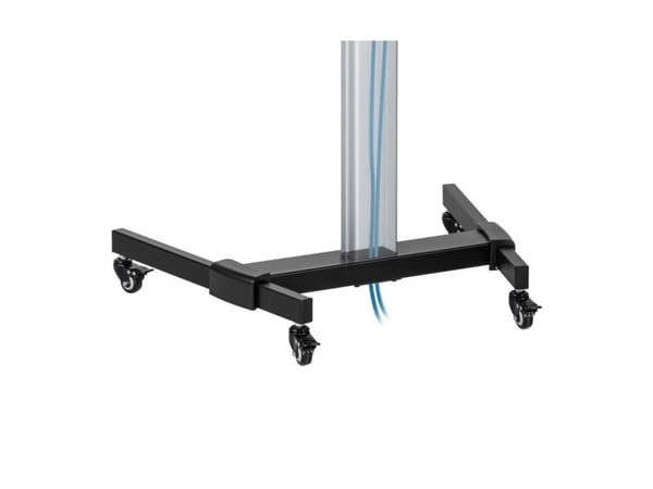 Techly ICA-TR 1546, 200 x 200 mm, 600 x 400 mm, -10 - 5°, 180°, aluminium, plast, stål, svart, grå