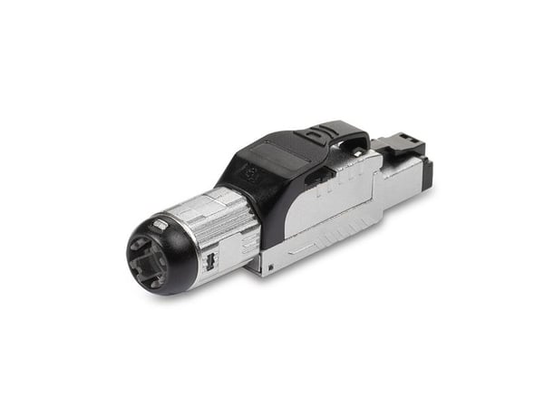 Lindy 62411, RJ45, Sort, Sølv, Metall, CE, REACH, RoHS, UKCA, 240 g, 133 mm