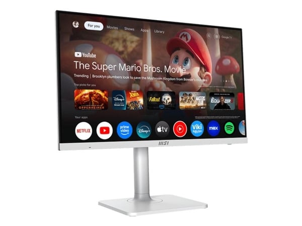 MSI Modern MD272UPSW, 68,6 cm (27"), 3840 x 2160 piksler, 4K Ultra HD, 4 ms, hvit