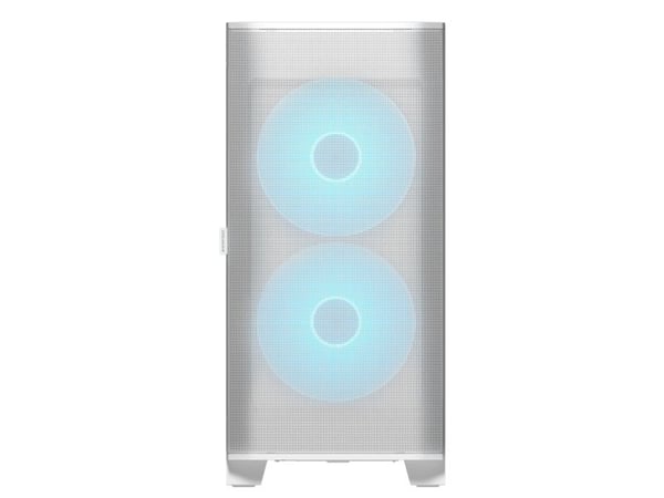 COUGAR CGR-5YA6W-RGB, Midi Tower, PC, Hvit, ATX, CEB, EATX, Micro ATX, Mini-ITX, Spilling, Multi
