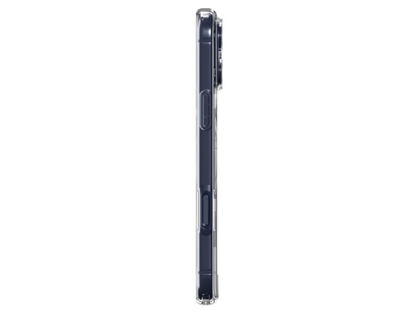Spigen Ultra Hybrid (Mag Fit), Suojus, Apple, iPhone 17 Pro Max, 17,5 cm (6.9"), tummansininen, Läpinäkyvä