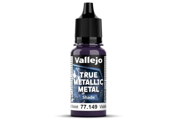 Vallejo 77.149 True Metallic Metal - Celestial Violet (18 ml)
