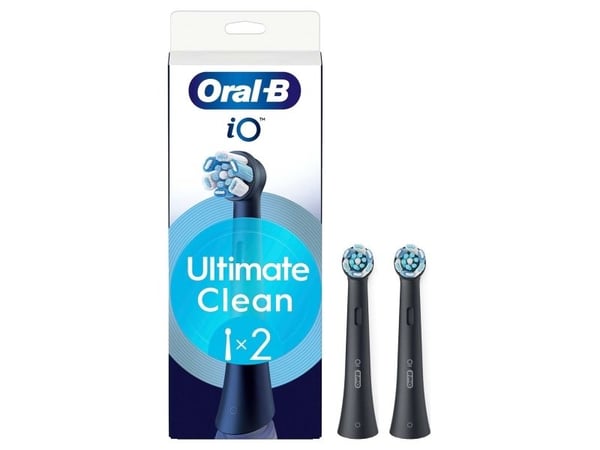 Borsthuvud iO Ultimate Clean Black 2st