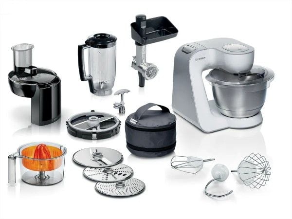 Bosch MUM 58251 Serie 4 kjøkkenmaskin 1000W 7 trinn 3,9 l skål (MUM58251)