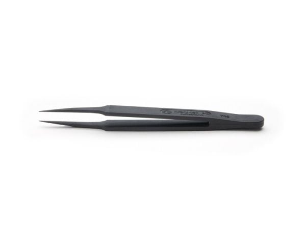 Ideal-tek 705.CF, Plast, Svart, Spiss, Rett, 4 g, 10 mm