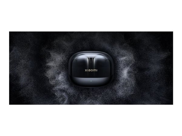 Xiaomi Buds 5 Pro - True wireless-hodetelefoner med mikrofon - i øret - Bluetooth / Wi-Fi - aktiv støydemping - gjennomskinnelig sort