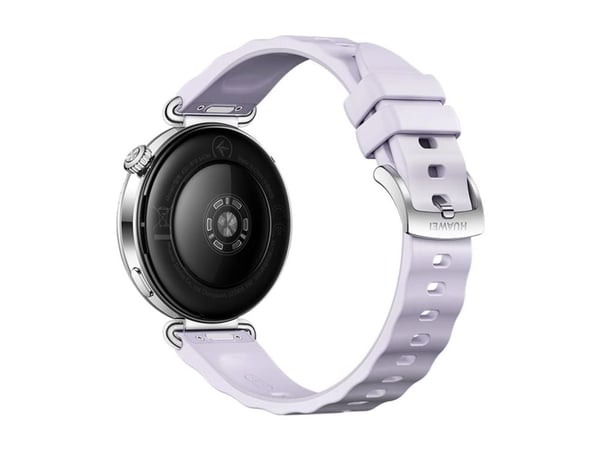 Huawei Watch GT 6 - 41 mm - rustfritt stål - smartklokke med stropp - fluorelastomer - lilla - håndleddstørrelse: 120-180 mm - display 1.32" - Blue...