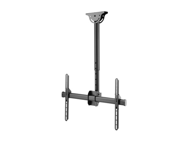 DELTACO Office - Monteringssett (takmontering) - full motion, telescopic - for flatpanel - 560 - 910 mm - svart - skjermstørrelse: 37"-70"