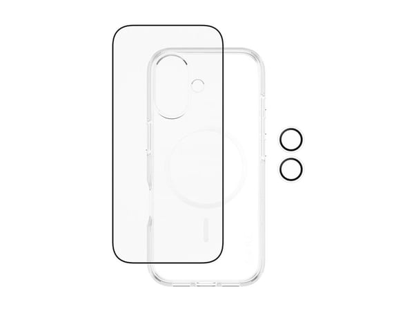 CARE by PanzerGlass - 3-in-1 Protection Explorer Bundle - baksidedeksel for mobiltelefon - MagSafe-samsvar - polykarbonat, termoplast-polyuretan (T...