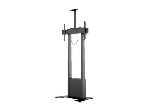 Multibrackets M Motorized Floorbase - Elektrisk løfteinnretning - for LCD TV / kamera - svart - skjermstørrelse: 42"-100" - plassering på gulv