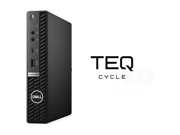 Dell Optiplex 5080 - Mikro Core i5 10500T / upp till 3.8 GHz - RAM 16 GB - SSD 256 GB - NVMe - UHD Graphics 630 - Gigabit Ethernet, IEEE 802.11ax (...