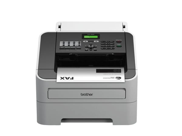 Brother FAX-2840 - Faks / kopieringsmaskin - S/H - laser - 215.9 x 355.6 mm (original) - 216 x 406.4 mm (medie) - 33.6 kbps