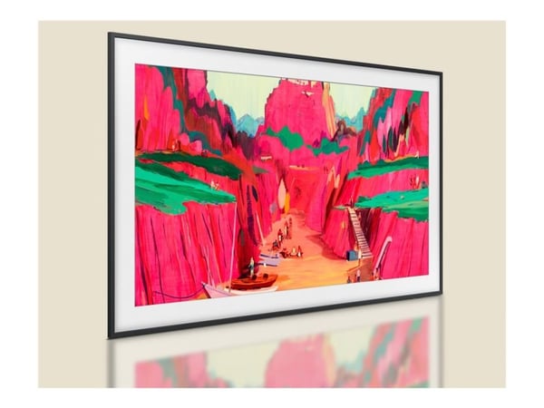 Samsung GQ50LS03FAU - 50" Diagonalklasse The Frame LS03F Series LED-bakgrunnsbelyst LCD TV - QLED - Smart TV - Tizen OS - 4K UHD (2160p) 3840 x 216...