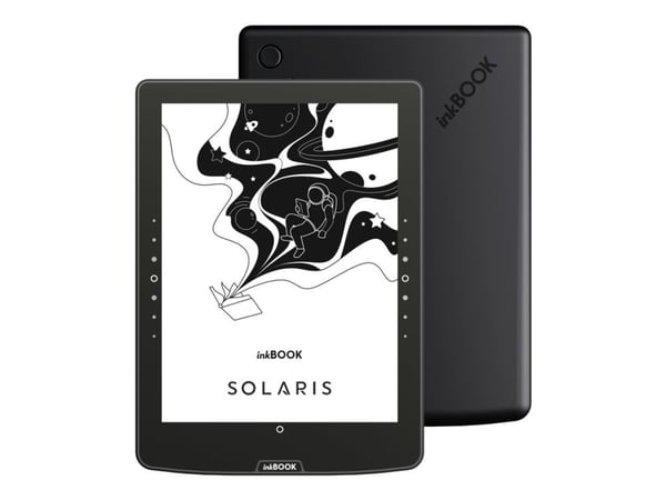 inkBOOK Solaris - eBook-leser - inkBOOK OS - 32 GB - 6" monokrom E Ink Carta EPD (1024 x 758) - berøringsskjerm - Wi-Fi, Bluetooth - svart