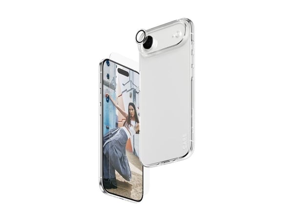 CARE by PanzerGlass - 3-in-1 Protection Combo Bundle - baksidedeksel for mobiltelefon - polykarbonat, termoplast-polyuretan (TPU) - blank - for App...