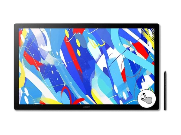 Wacom Cintiq 24 touch - Digitaliserare med LCD-bildskärm - 52.7 x 29.6 cm - multi-touch - elektromagnetisk - kabelansluten - USB-C, HDMI