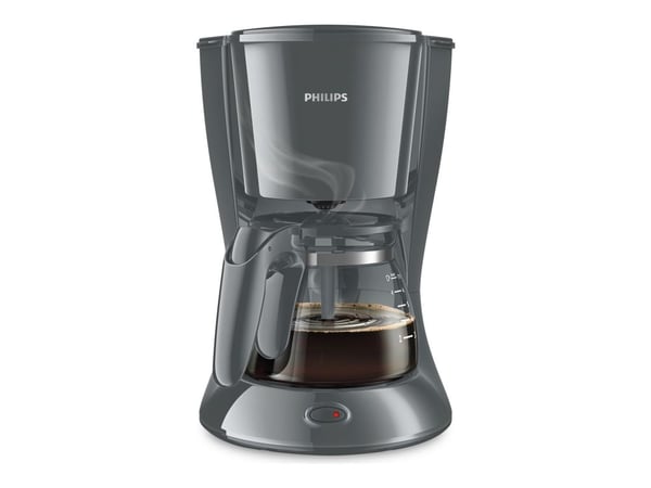 Philips Daily Collection HD7432 - Kaffemaskin - 7 koppar - mörkgrå