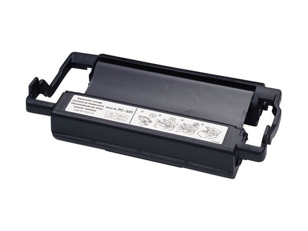Brother PC201 - Svart - skriverbånd - for Brother MFC-1770, MFC-1780, MFC-1870, MFC-1970; IntelliFAX 1170, 1270, 1570, 1575