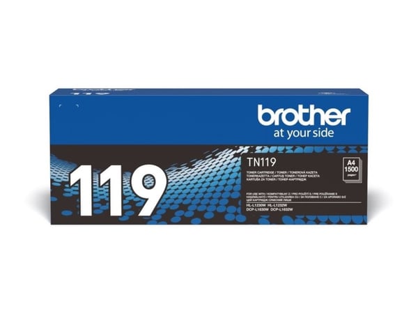 Brother TN119 - Svart - original - tonerpatron - for Brother HL-L1232W