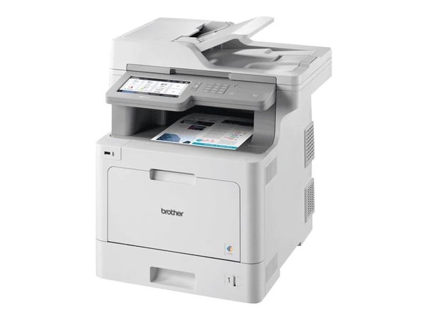 Brother MFC-L9570CDW - Multifunktionsskrivare - färg - laser - 215.9 x 355.6 mm (original) - A4/Legal (media) - upp till 31 sidor/minut (kopiering)...