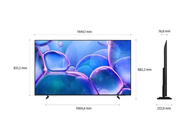 Samsung GU65U7099FU - 65" Diagonalklasse U7099F Series LED-bakgrunnsbelyst LCD TV - Crystal UHD - Smart TV - Tizen OS - 4K UHD (2160p) 3840 x 2160 ...