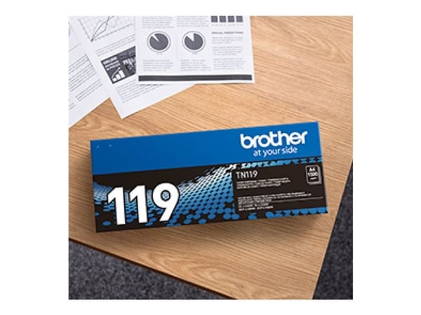 Brother TN119 - Svart - original - tonerpatron - for Brother HL-L1232W